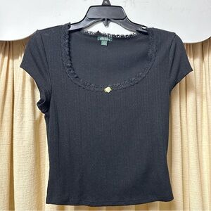 Low Scoop Crop Top